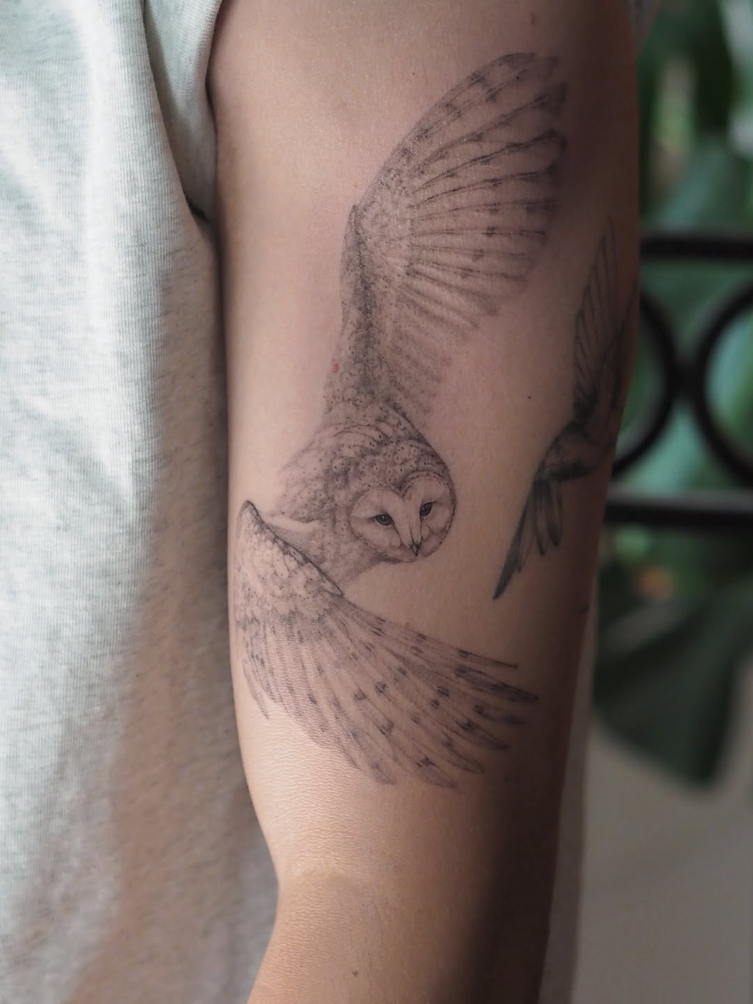 Tattoo by @pakhanova — realism, black_and_grey