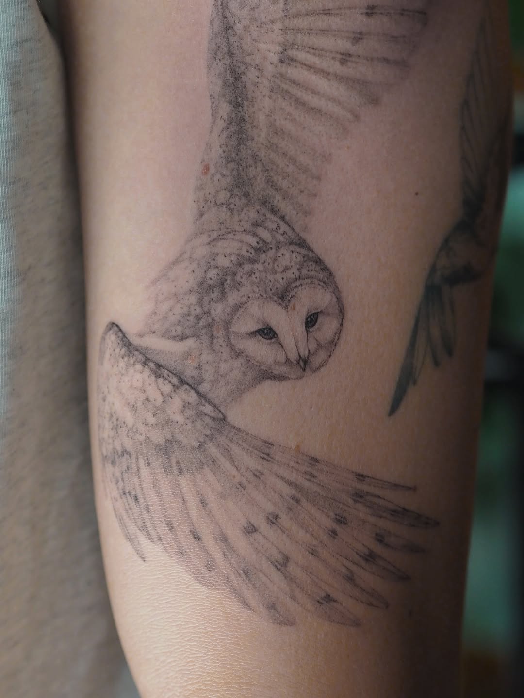 Tattoo by @pakhanova — realism, black_and_grey