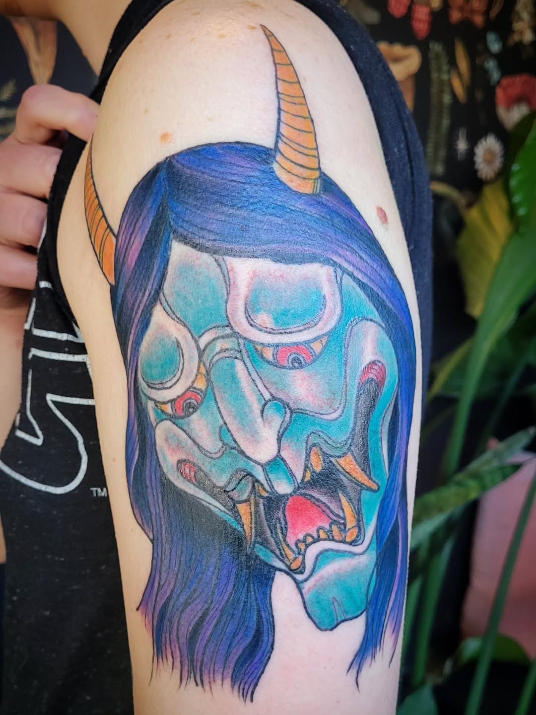Tattoo by @ashleythomastattoos — japanese_irezumi, illustrative