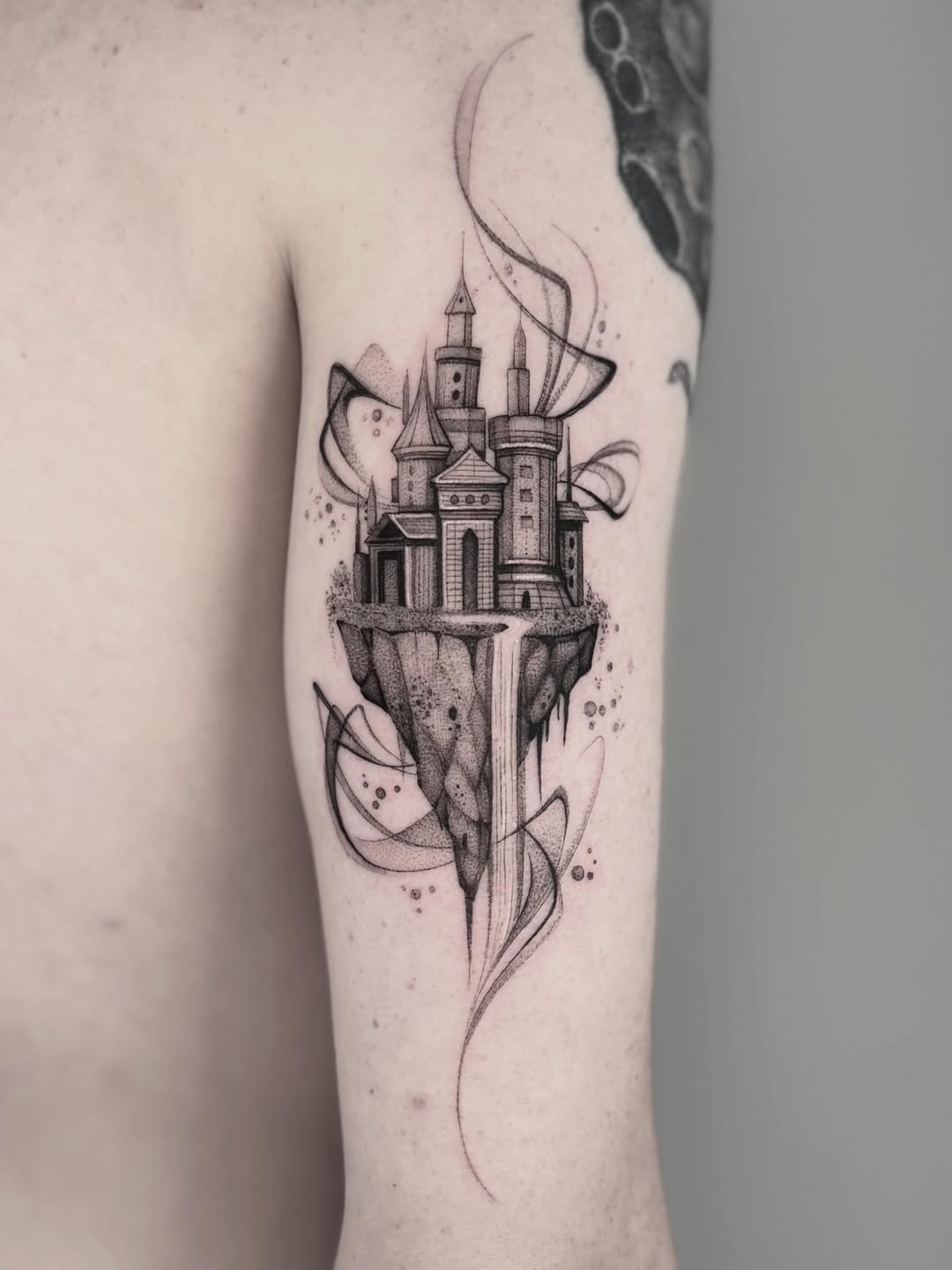 Tattoo by @brittnaami β illustrative, dotwork