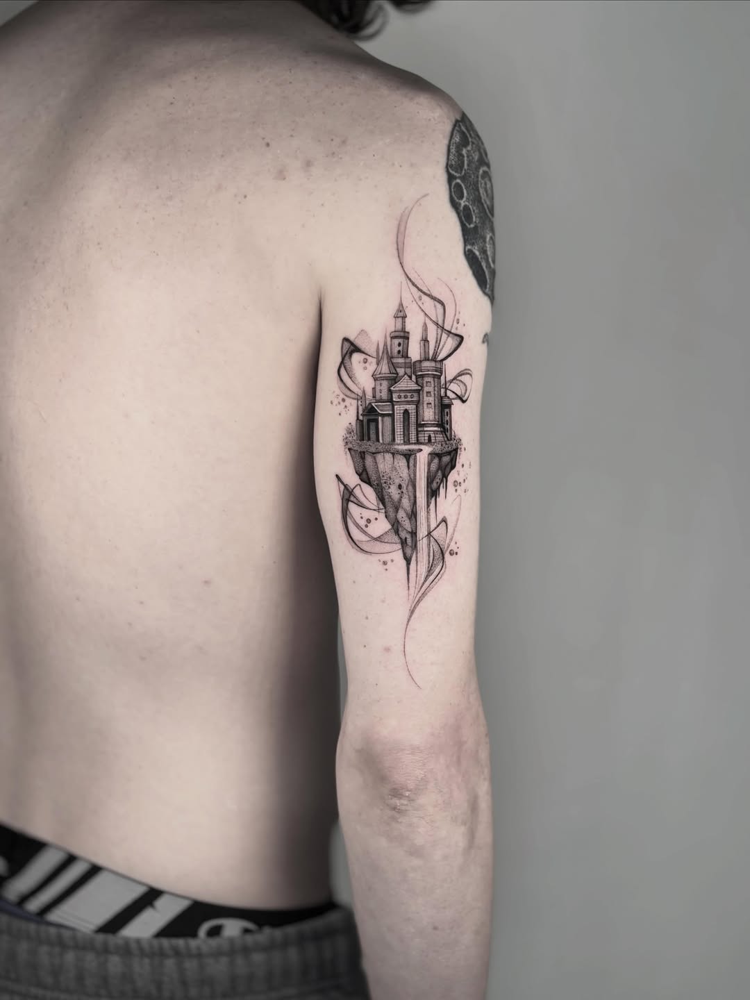 Tattoo by @brittnaami β illustrative, black_and_grey