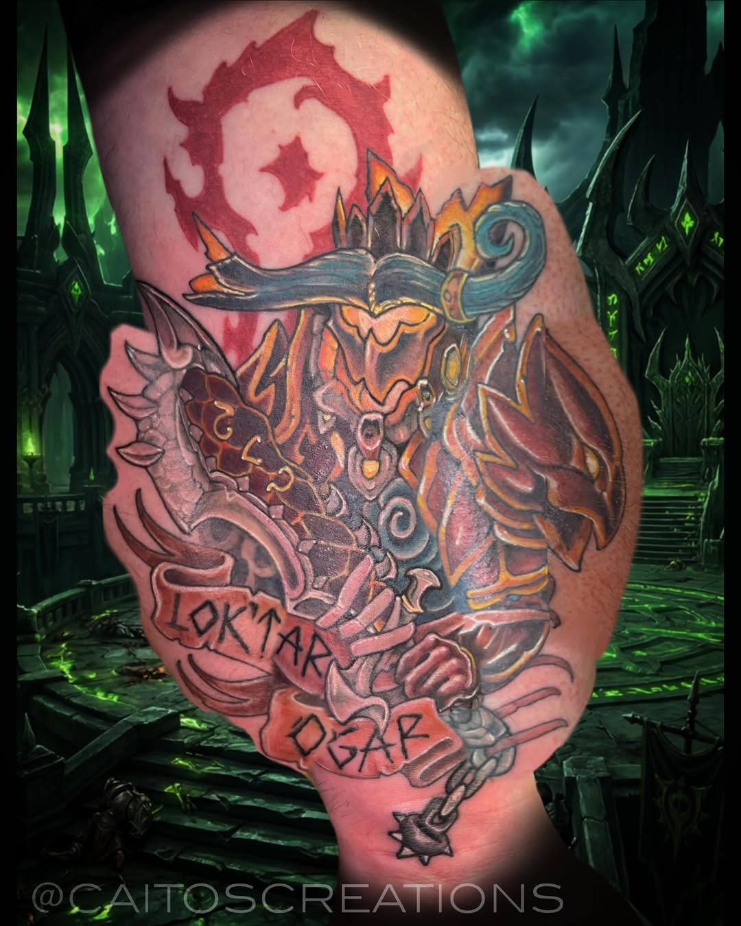 Tattoo by @caitoscreations — new_school, realism