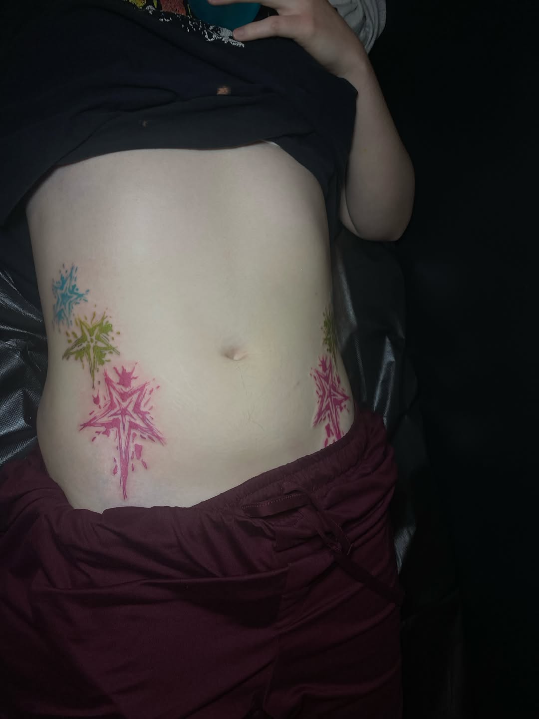Tattoo by @cherryjaneink — illustrative, trash_polka