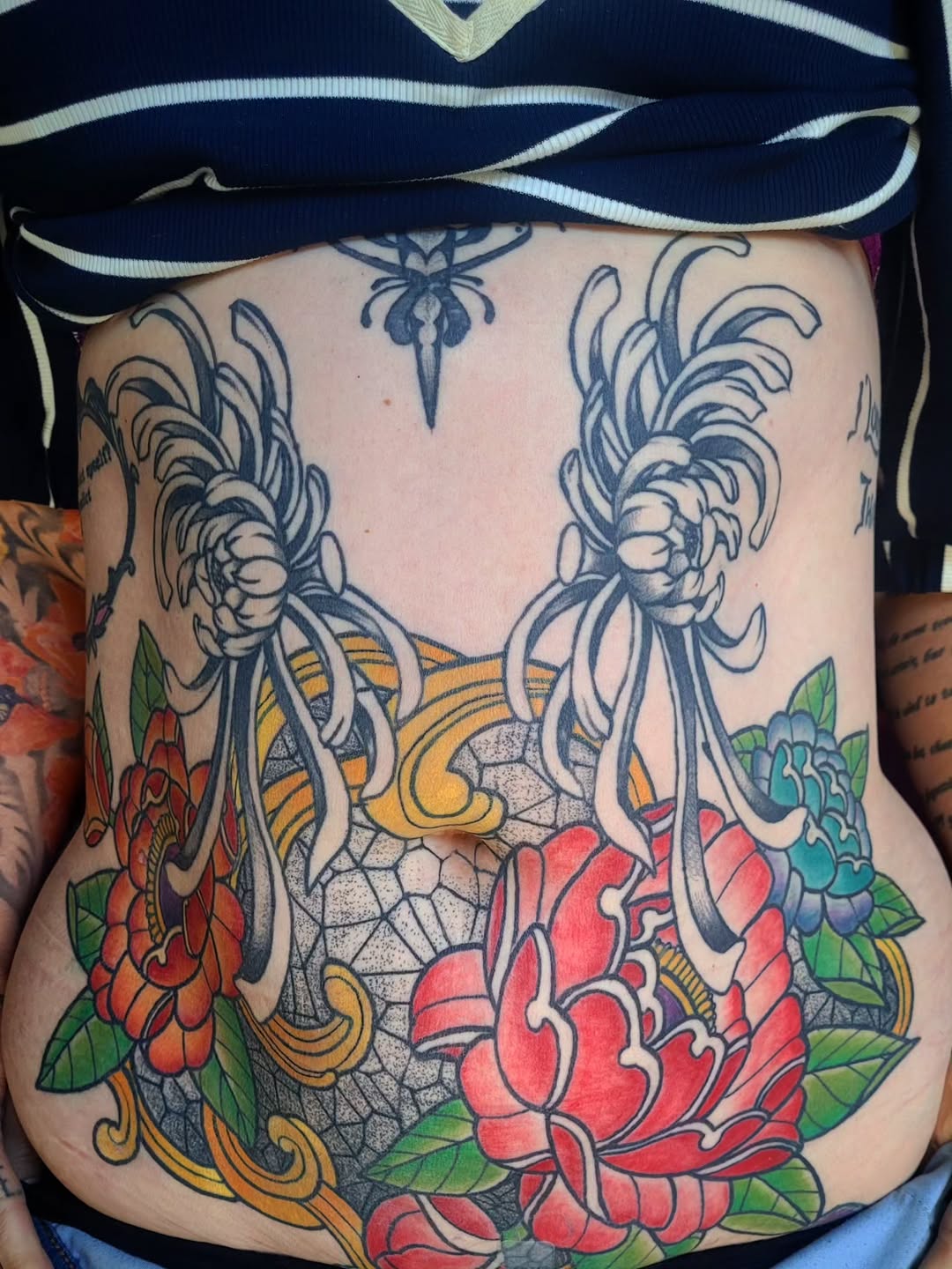 Tattoo by @ashleythomastattoos — japanese_irezumi, illustrative