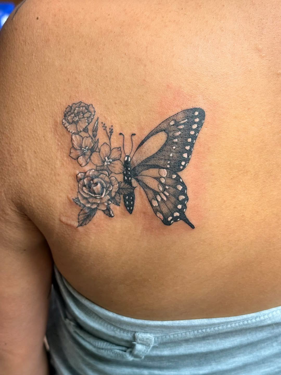 Tattoo by @ink.by.angel89 — black_and_grey, realism