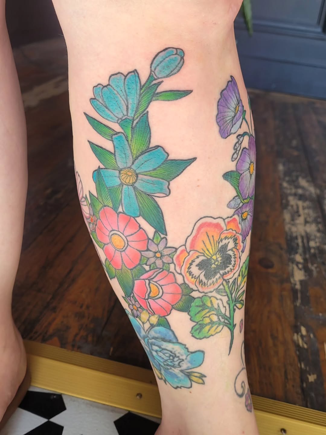 Tattoo by @ashleythomastattoos — illustrative, watercolor