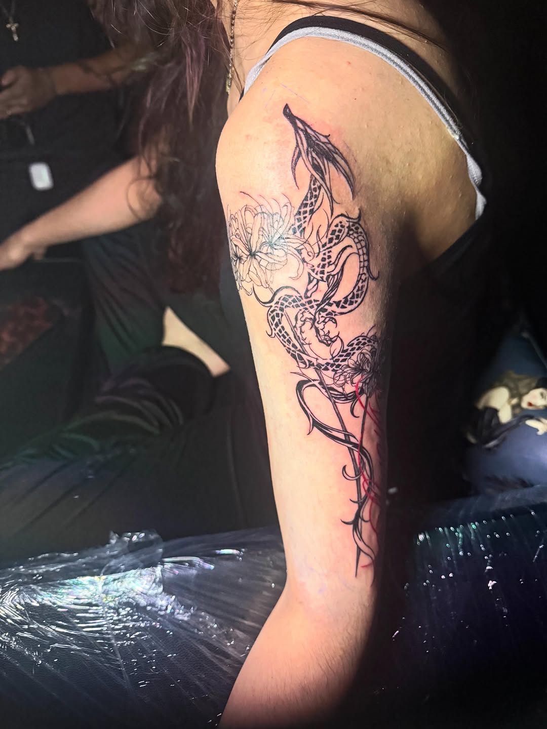 Tattoo by @virgill.tattoo — japanese_irezumi, blackwork