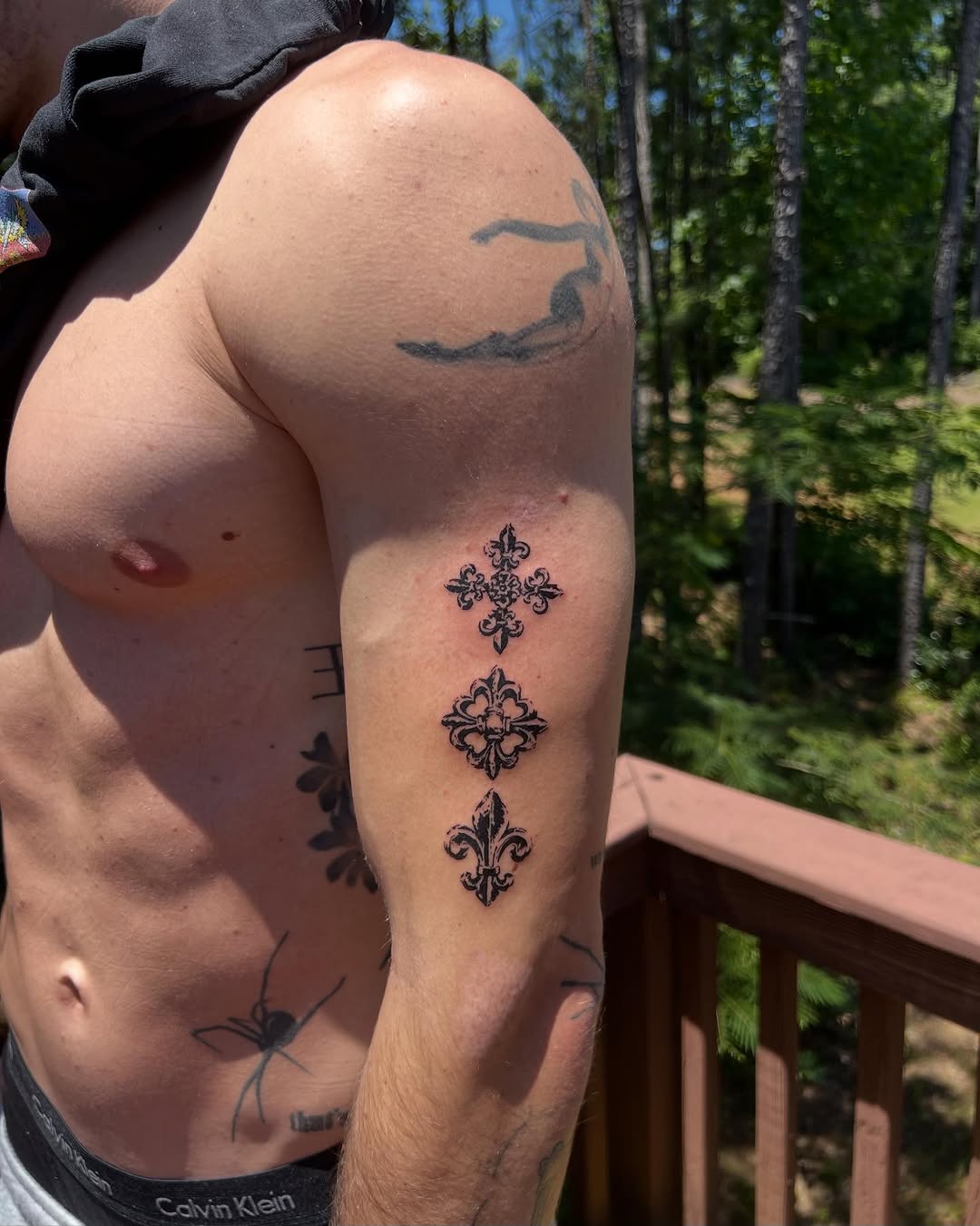 Tattoo by @ineedarocketlauncher — blackwork, ornamental