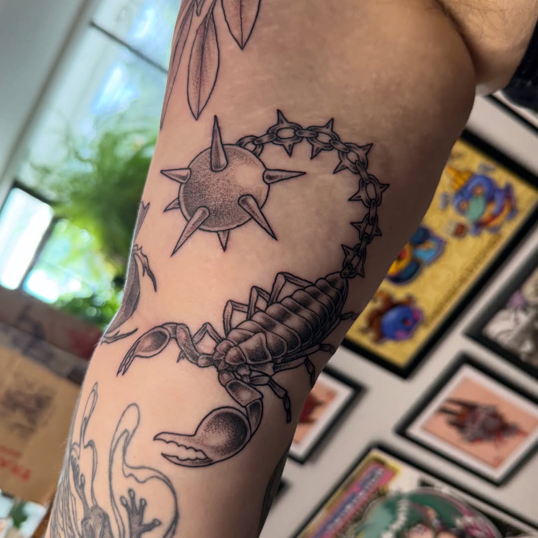 Tattoo by @todoroshetattoos — black_and_grey, realism