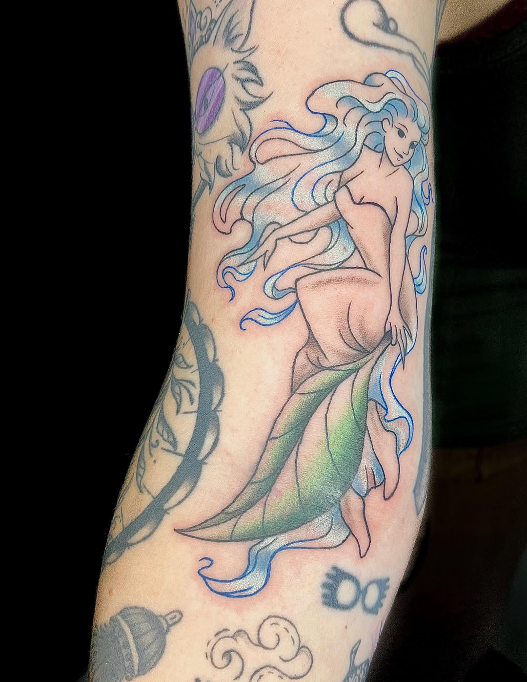 Tattoo by @changofett_tattoos — illustrative, fine_line