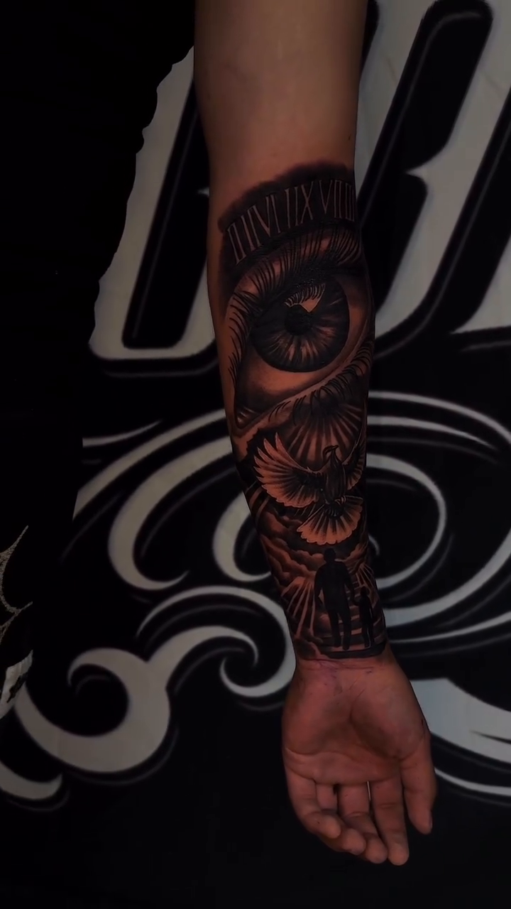 Tattoo by @deeloc_ink — black_and_grey, realism