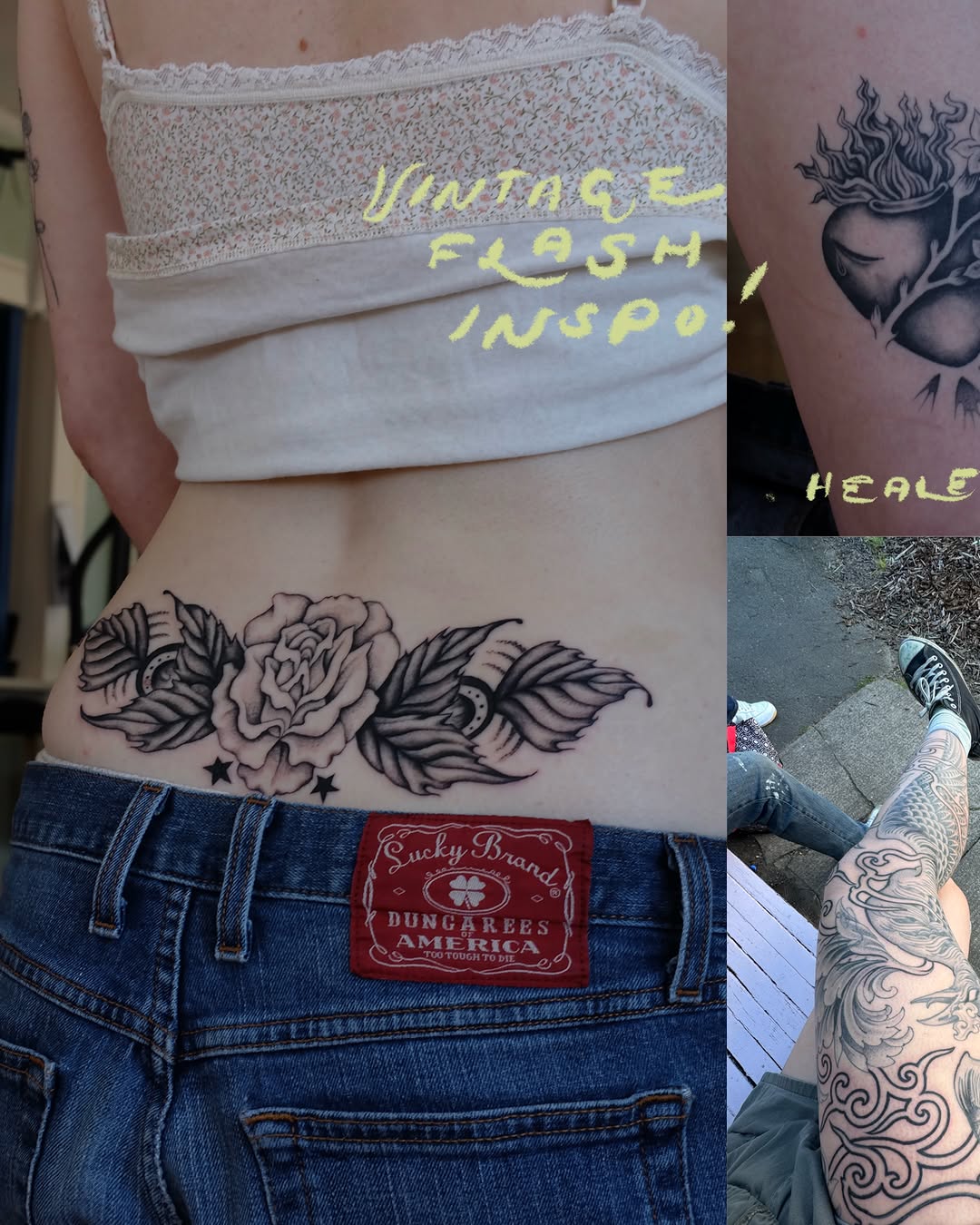 Tattoo by @sailorsisilia — black_and_grey, chicano