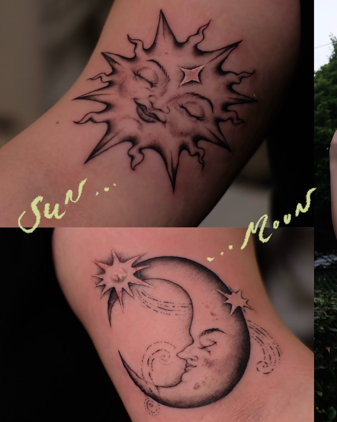 Tattoo by @sailorsisilia — black_and_grey, fine_line