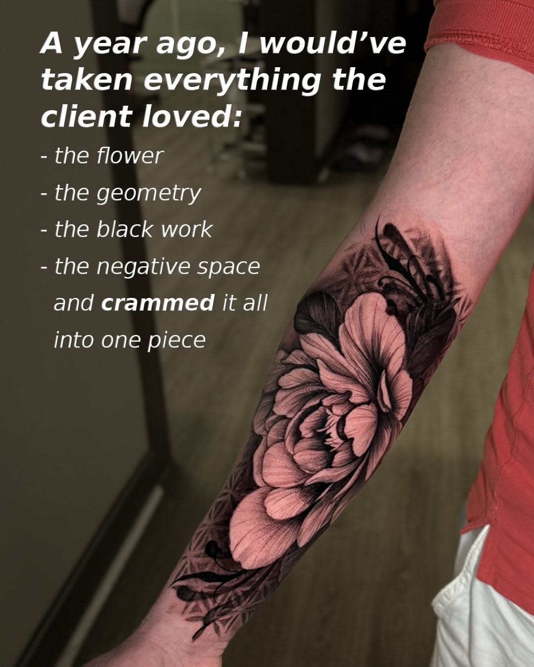 Tattoo by @fernando_tattoos — realism, geometric