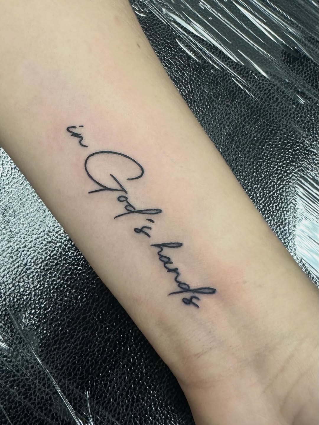 Tattoo by @giigiitatts — lettering_script, fine_line