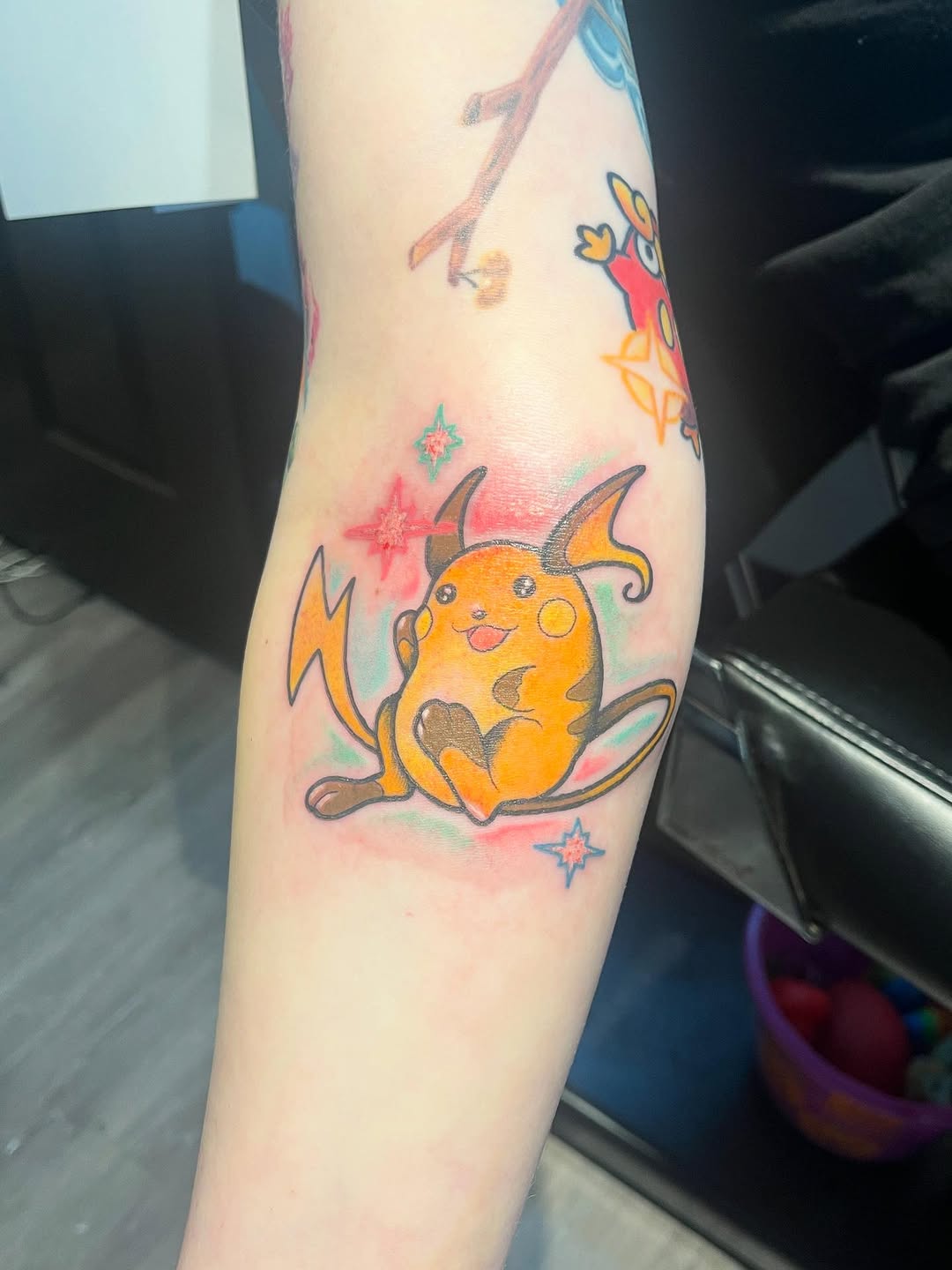 Tattoo by @jessp_tattoo — anime, illustrative