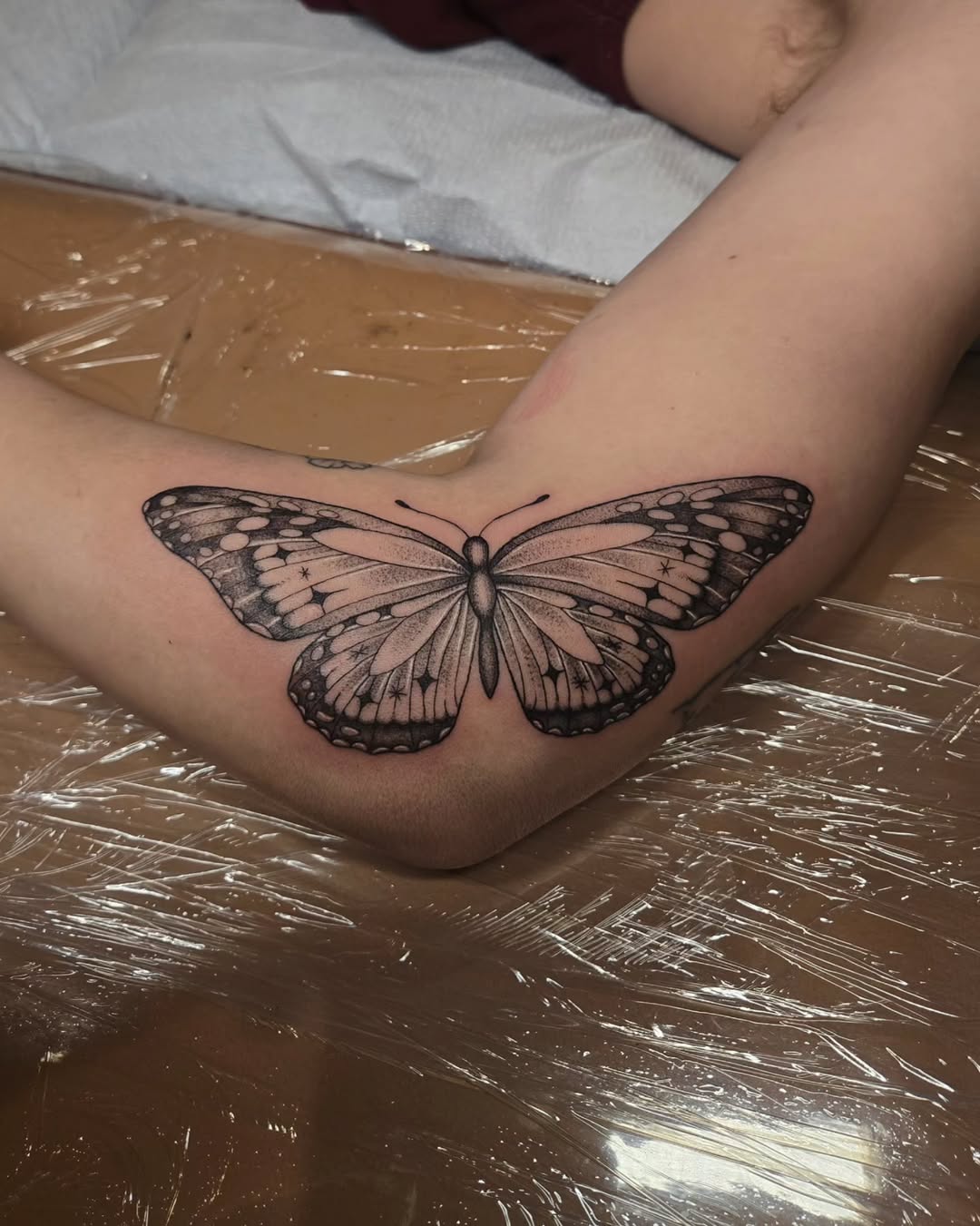 Tattoo by @typewriter.tattoos — dotwork