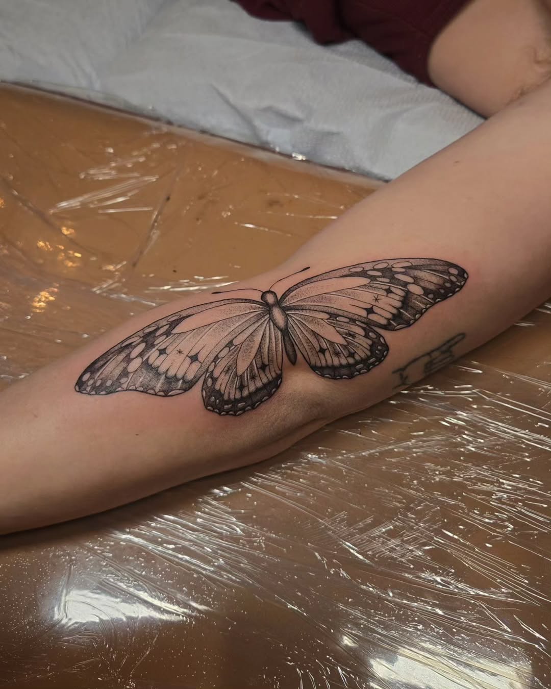 Tattoo by @typewriter.tattoos — black_and_grey, realism