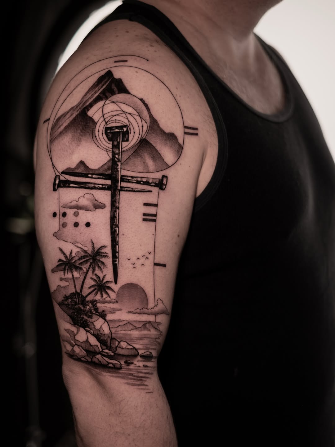 Tattoo by @markd_tattoo — black_and_grey