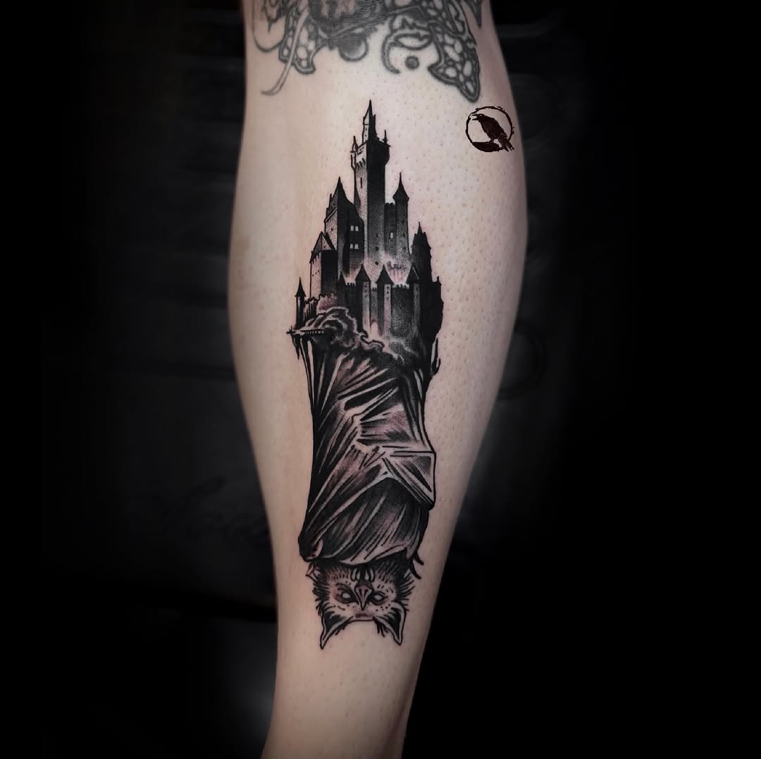 Tattoo by @rigershstrange β blackwork, illustrative