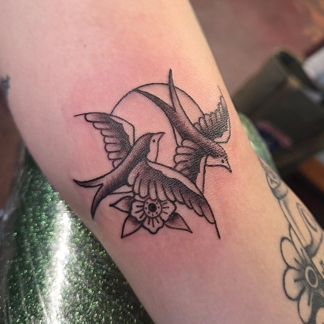 Tattoo by @katconiglioart β american_traditional