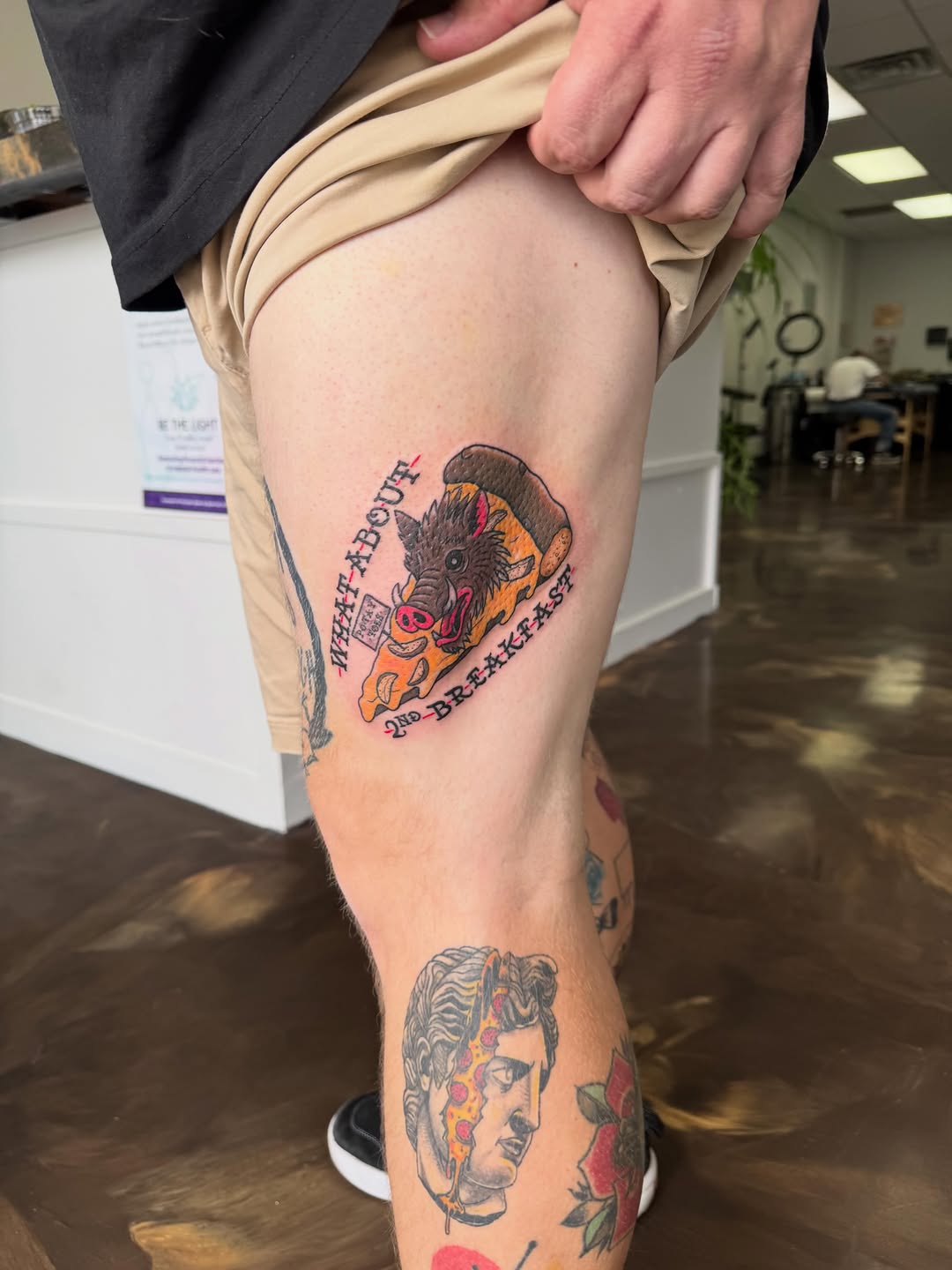 Tattoo by @jonflemingtattoos — american_traditional, lettering_script