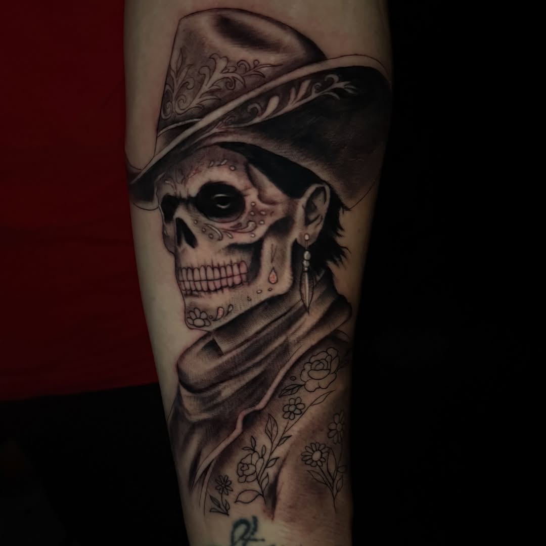 Tattoo by @rdz.ink β realism, black_and_grey
