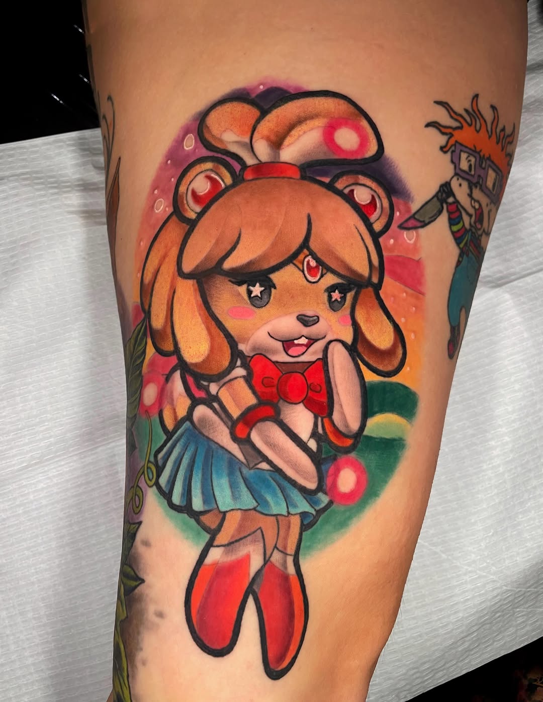 Tattoo by @xens0ul — new_school, anime