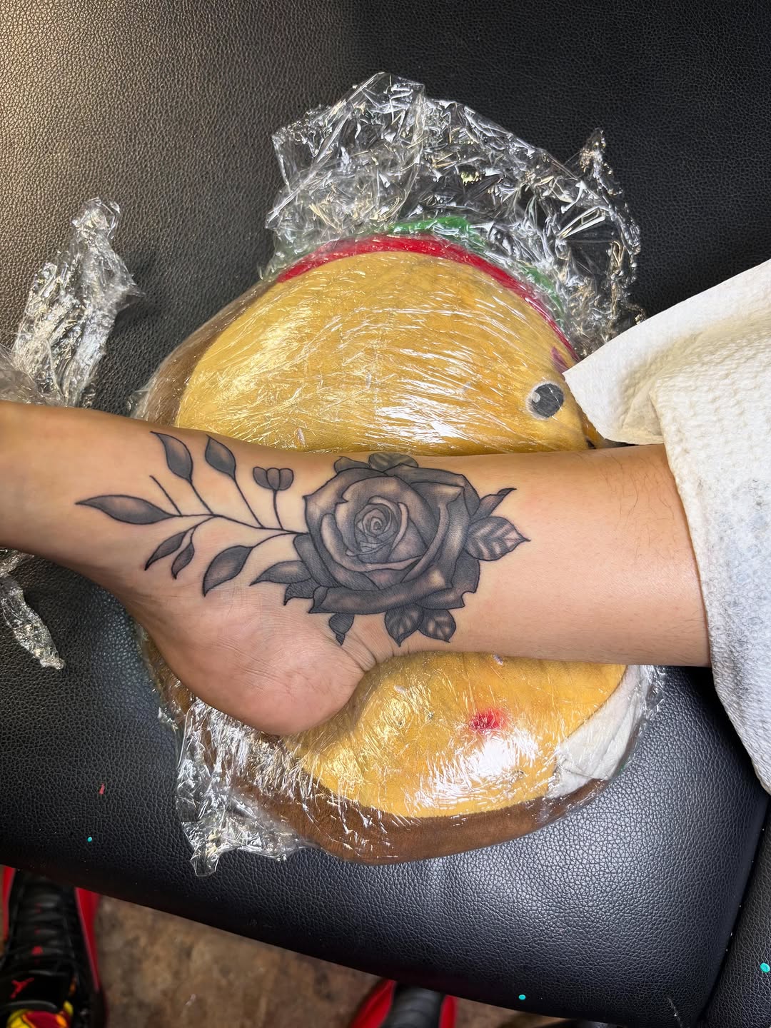 Tattoo by @inkys_ink — black_and_grey, realism