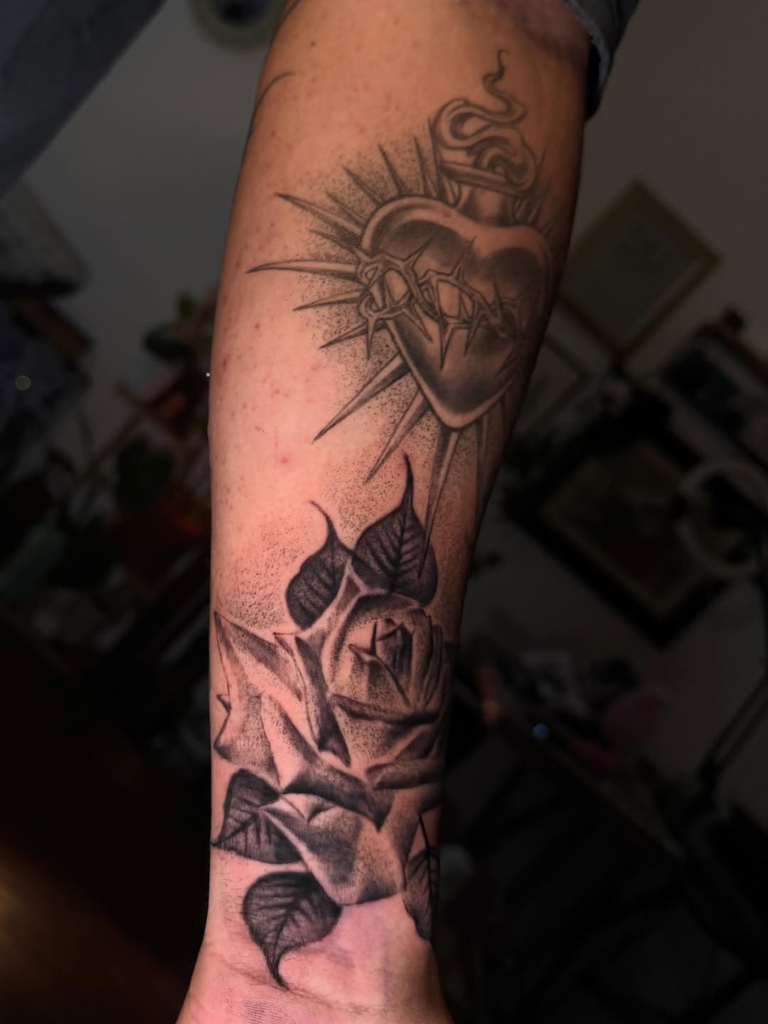 Tattoo by @reytatu โ realism, black_and_grey