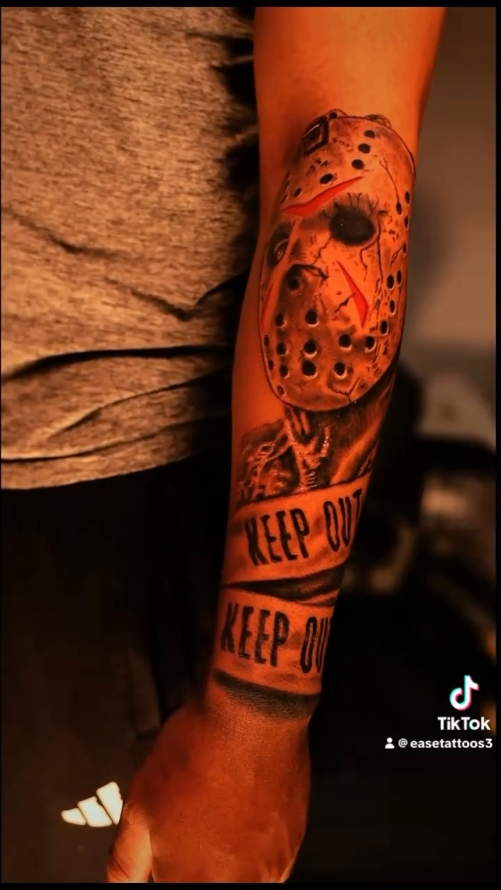 Tattoo by @easetattoos — illustrative, dark_realism
