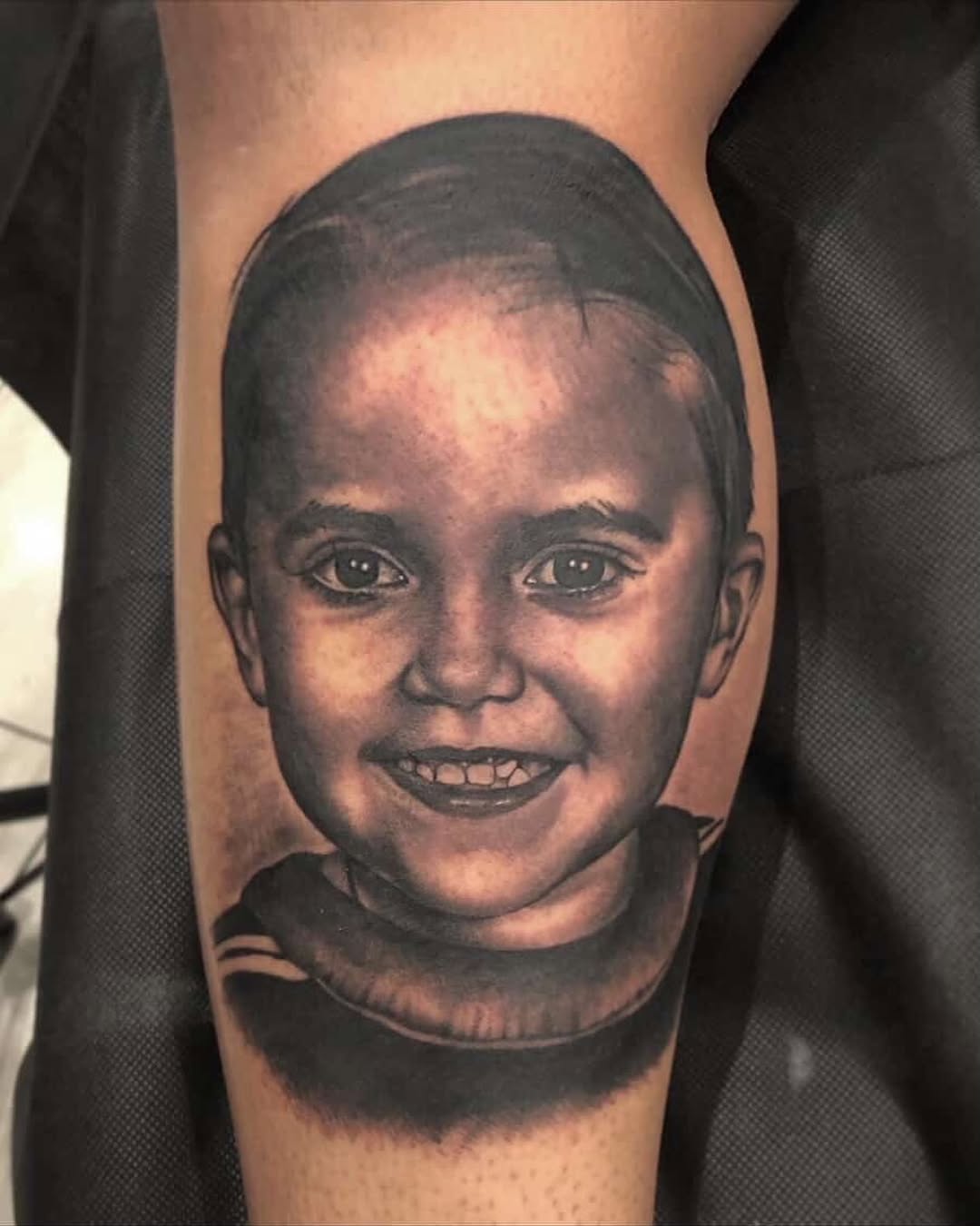 Tattoo by @dboy_87 โ realism, black_and_grey