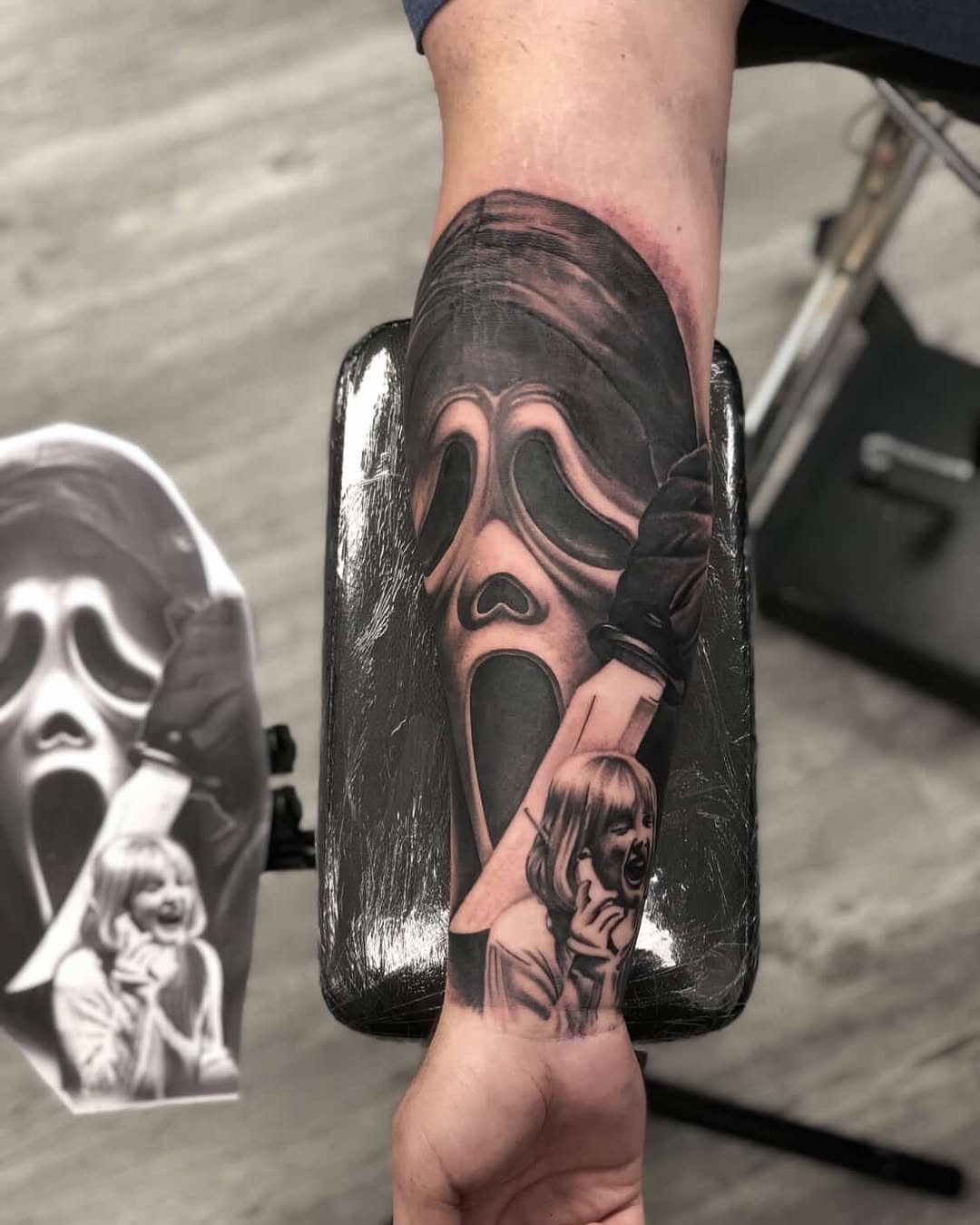 Tattoo by @dboy_87 โ realism, black_and_grey