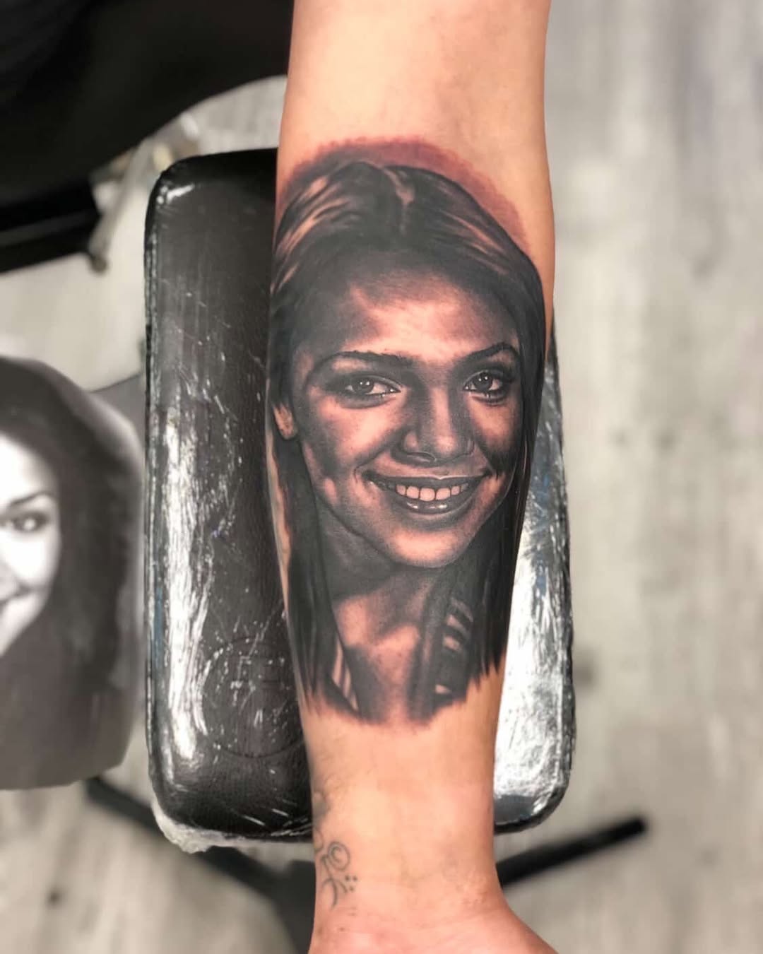 Tattoo by @dboy_87 โ realism, black_and_grey