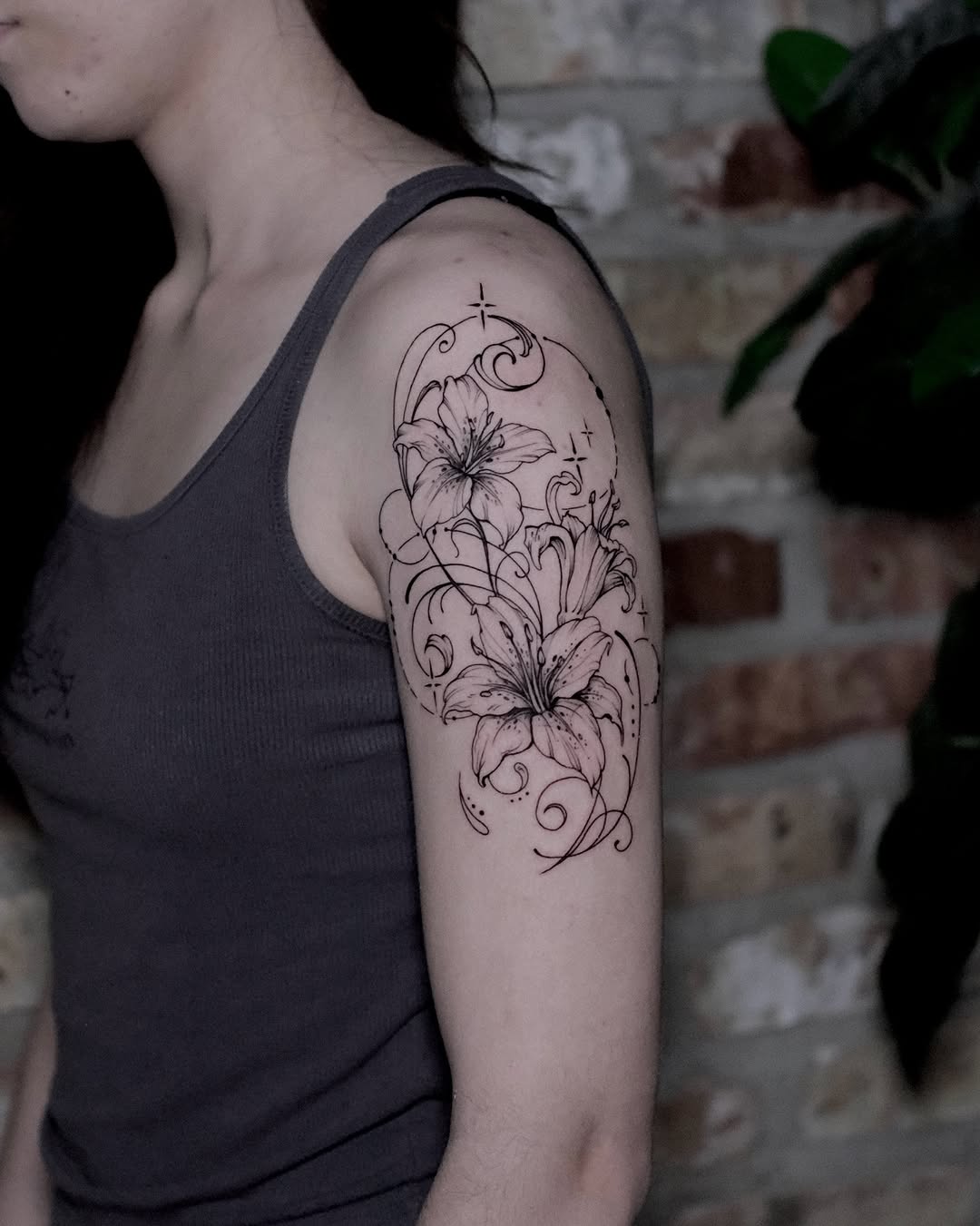Tattoo by @hellbunnytattoos — fine_line, ornamental