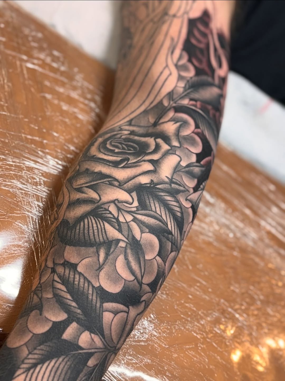 Tattoo by @cole_pittman — black_and_grey