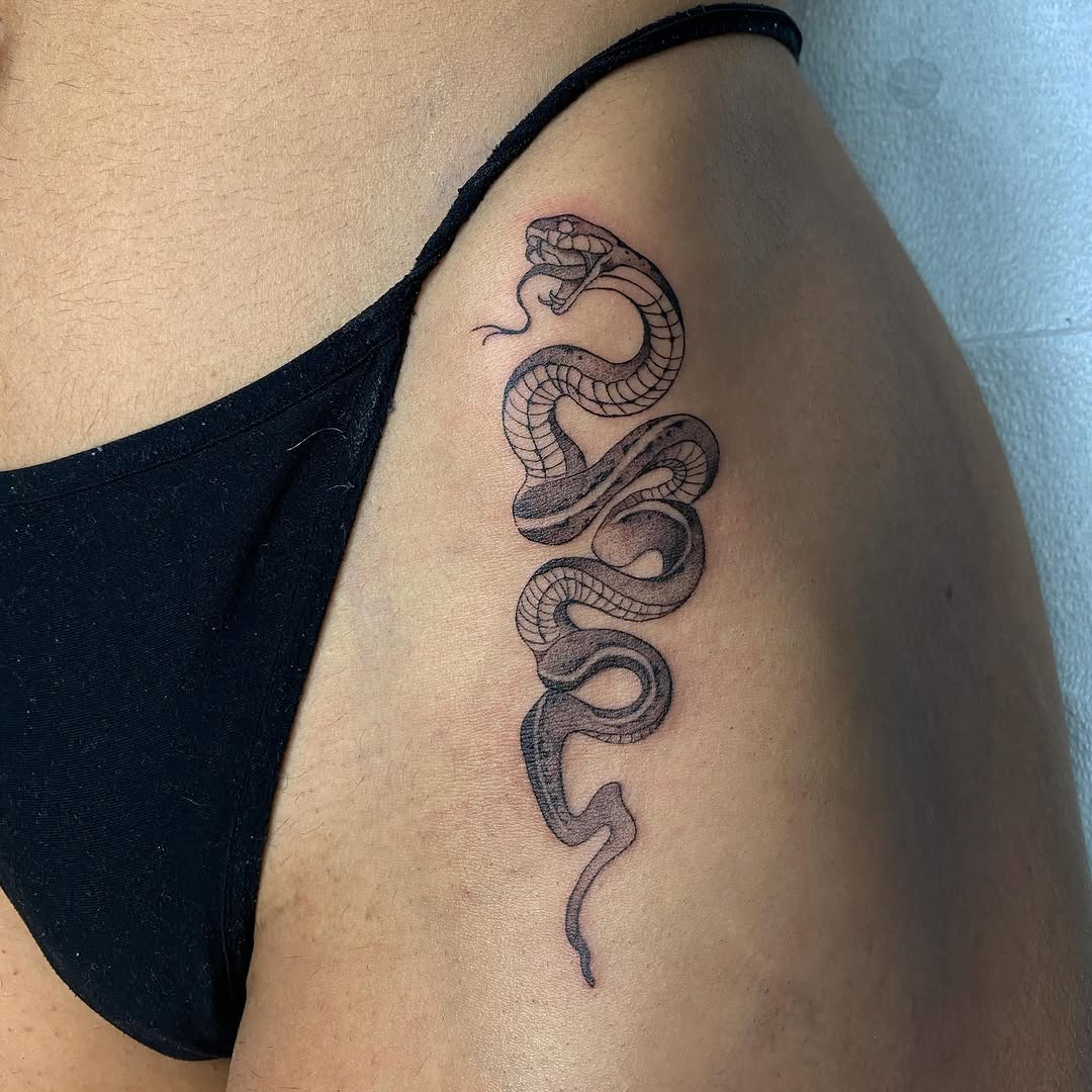 Tattoo by @jayinkytattz โ fine_line, black_and_grey