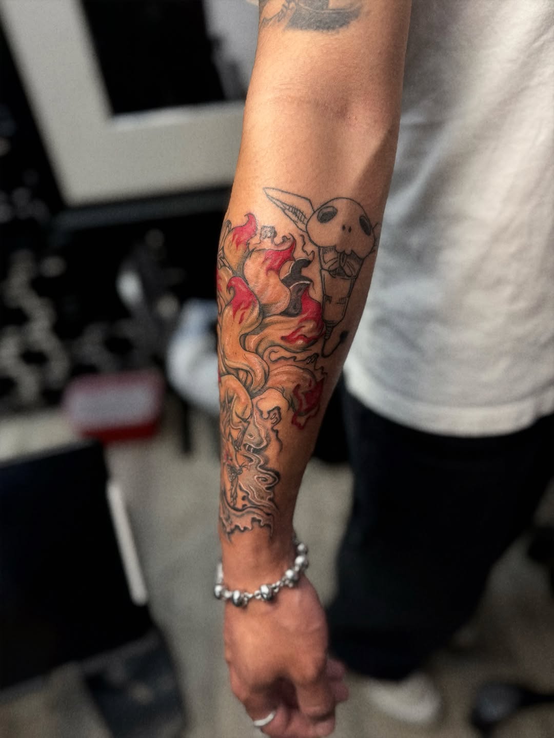 Tattoo by @ecxduzit — anime