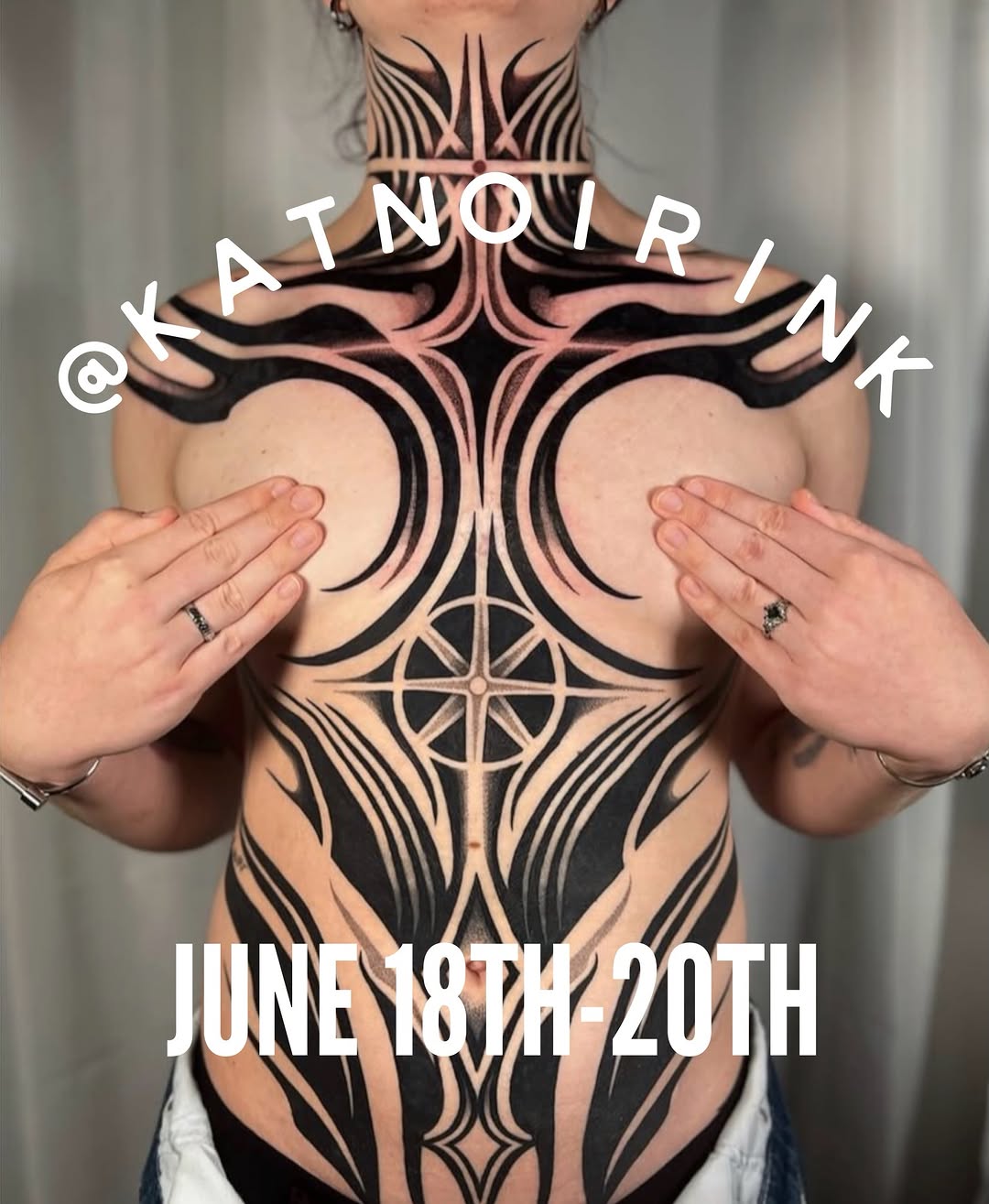 Tattoo by @katnoirink โ blackwork, geometric