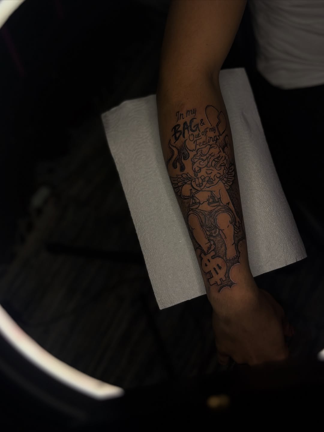Tattoo by @tattzbywinter — lettering_script