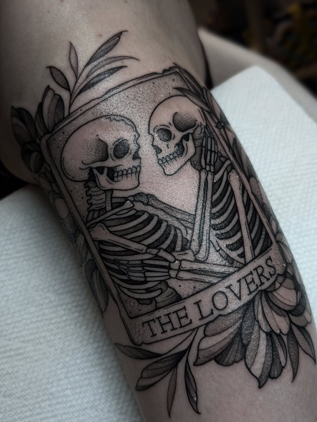 Tattoo by @kattiebaby β black_and_grey, lettering_script