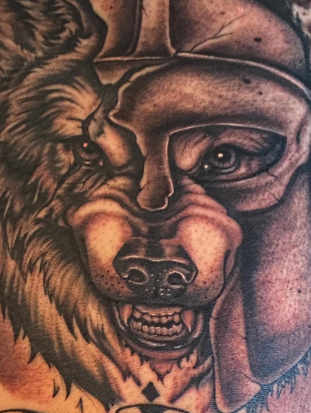 Tattoo by @katecooktattoos — realism, black_and_grey