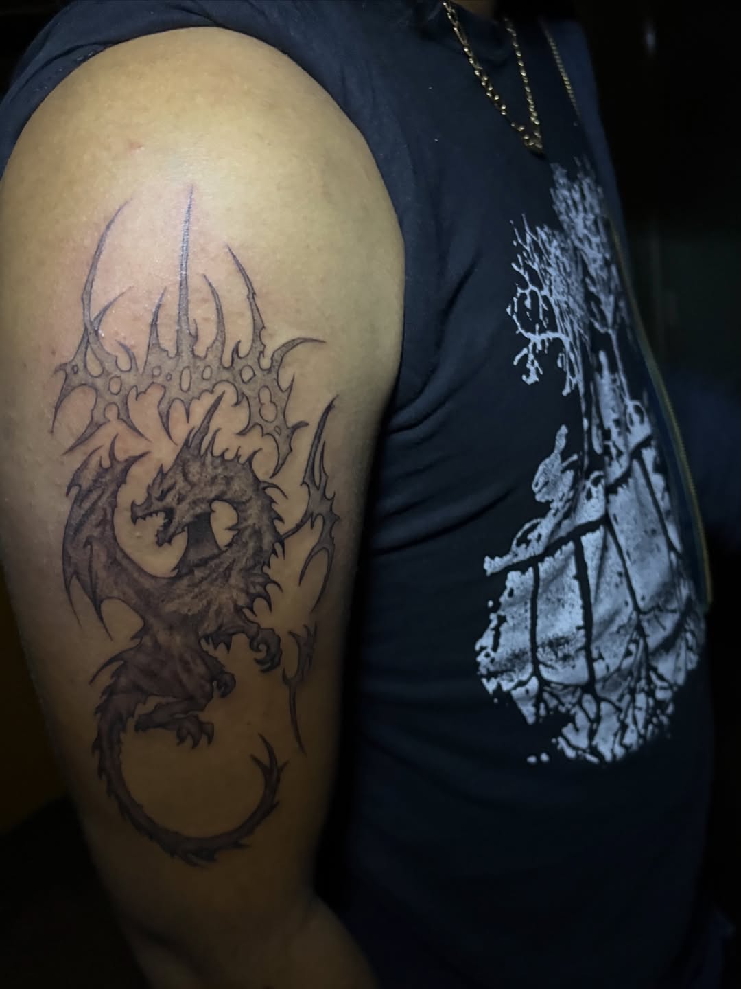 Tattoo by @winrytattoome — black_and_grey
