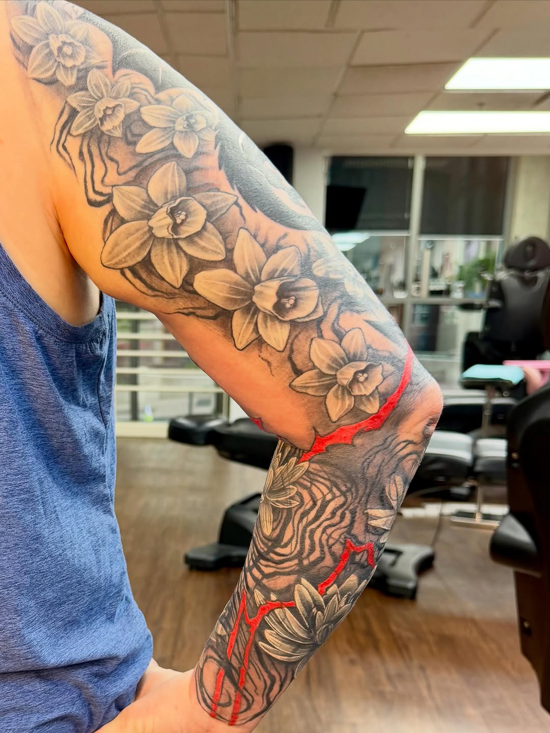 Tattoo by @aaronhassler_tattoos — realism, black_and_grey