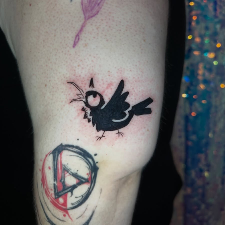Tattoo by @t4ttattoo โ blackwork
