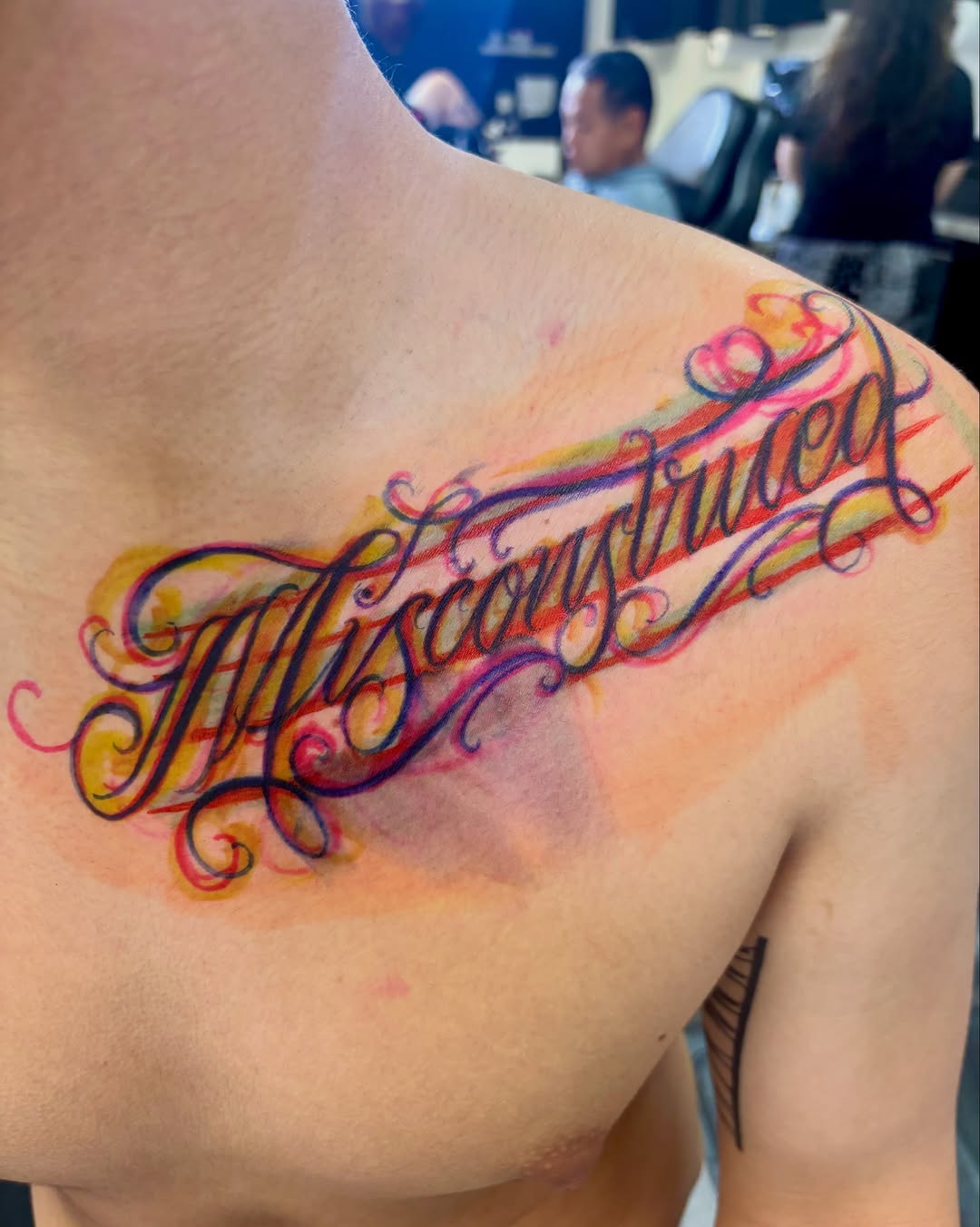 Tattoo by @t4no_one — lettering_script