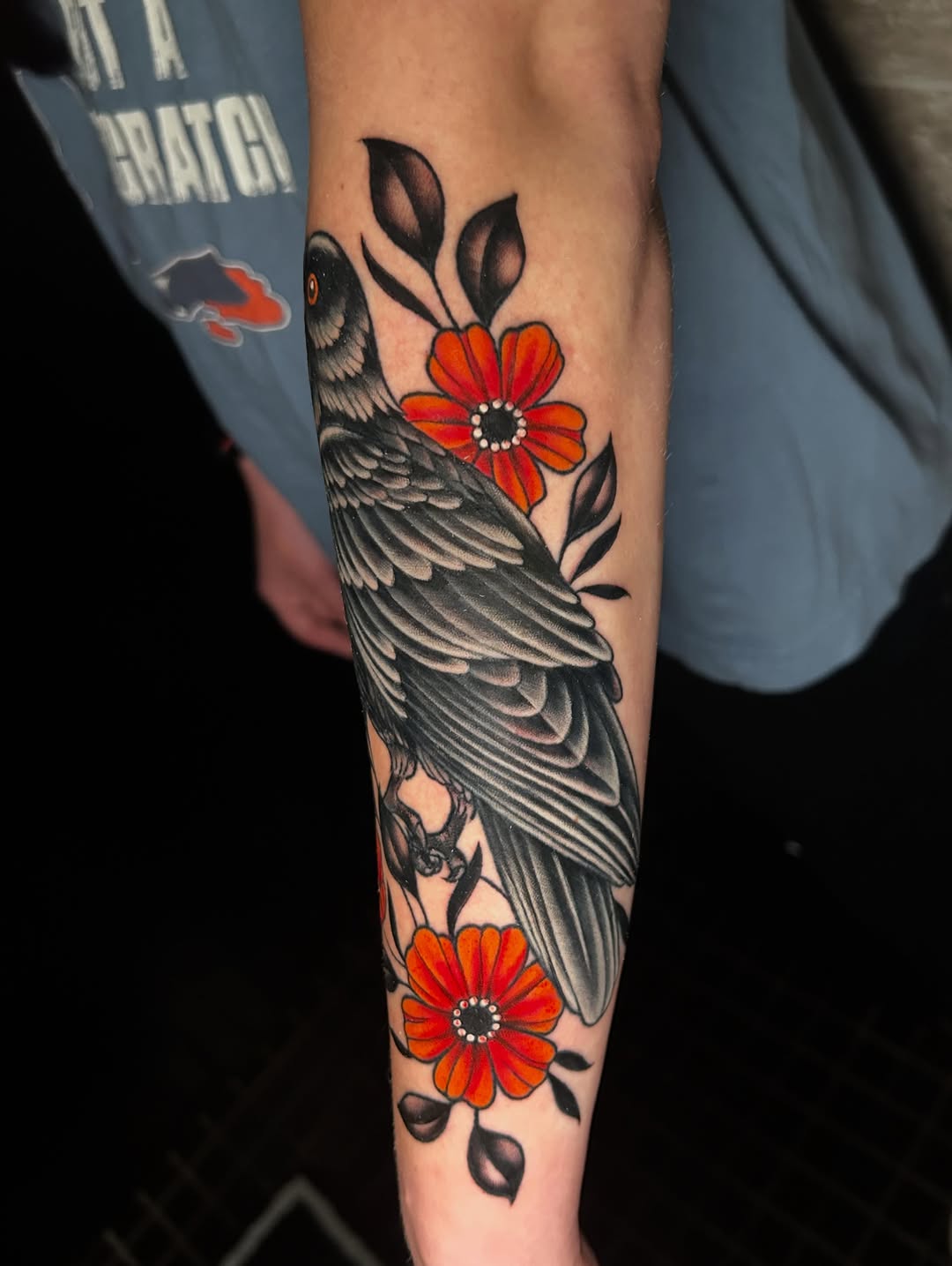 Tattoo by @tattoosbymaryrose โ illustrative, black_and_grey