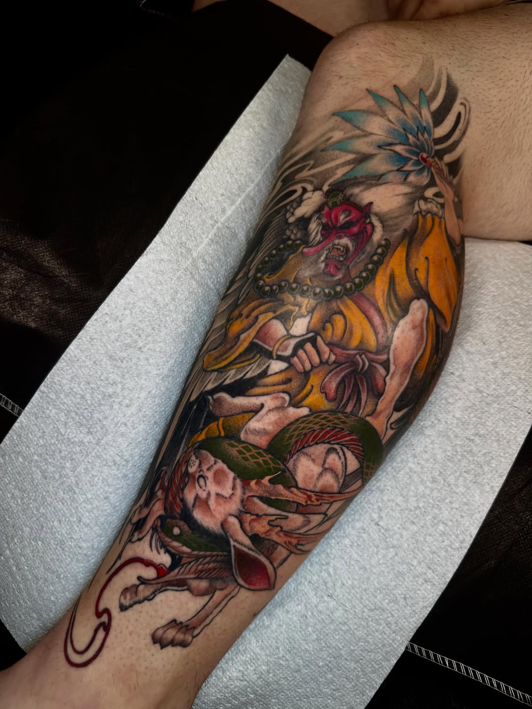 Tattoo by @nox.ternal β japanese_irezumi, neo_traditional