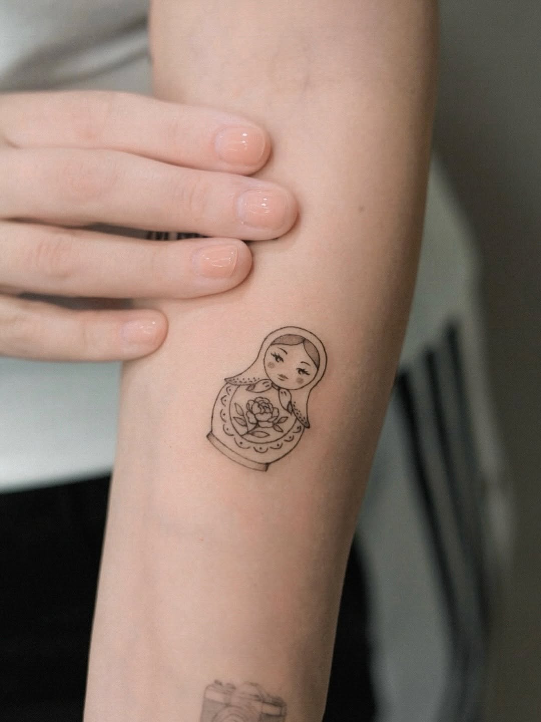 Tattoo by @aya_art.ink β fine_line, minimalist