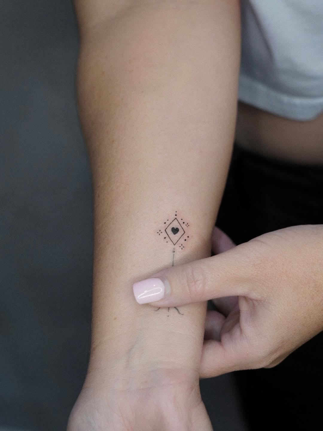 Tattoo by @aya_art.ink β fine_line, minimalist